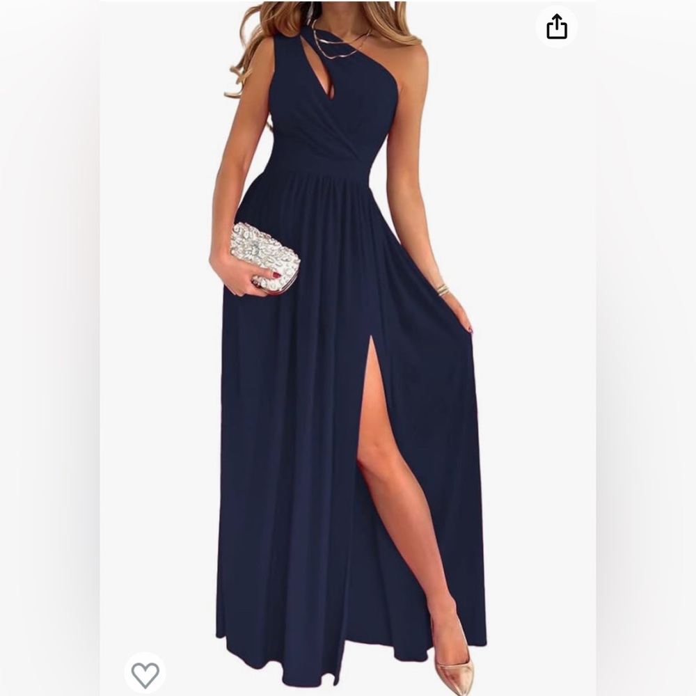 Navy Blue Maxi Dress